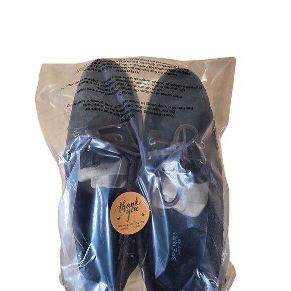 Sperry Men's Authentic Original 2-Eye Seacycled Boat Shoe in Cozy Java Worn 2x - Picture 8 of 8